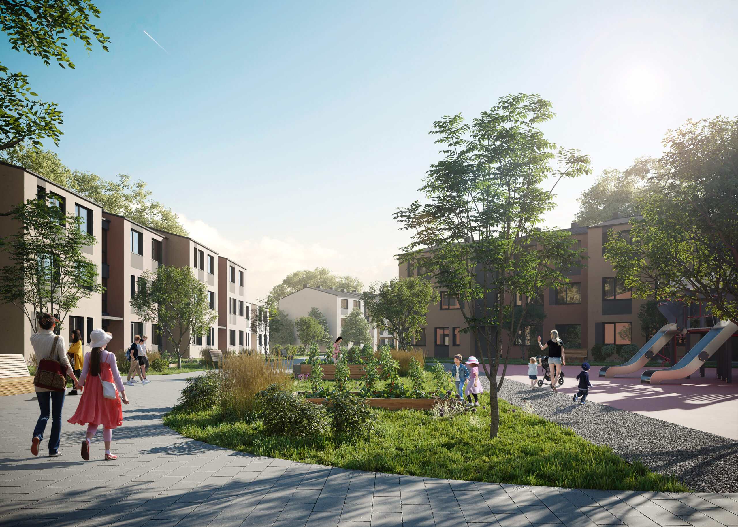 3D external renders for architects