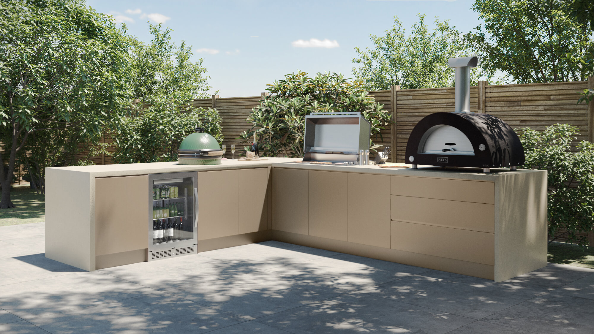 furniture 3d rendering